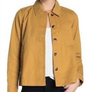 Madewell Northwood Utility Chore Jacket in Sahara Sand